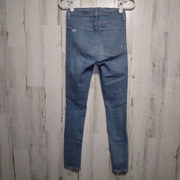 Gap Women's Blue Favorite Jeggings Light Wash Regular Fit Size 0/25 - Picture 11 of 11